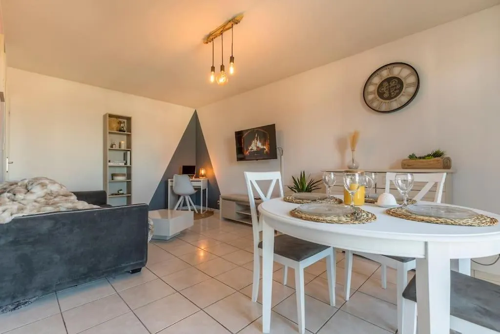 Splendid T2 Piscine En Ete Avec Terrasse, Airbus Et Aeroport Apartman Toulouse